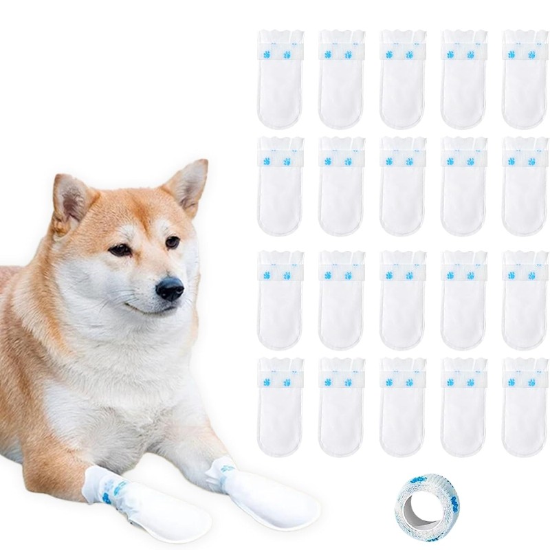 【NELISTMAS】 Capas descartáveis - Dog Booties Paw Protector avaliação e preço