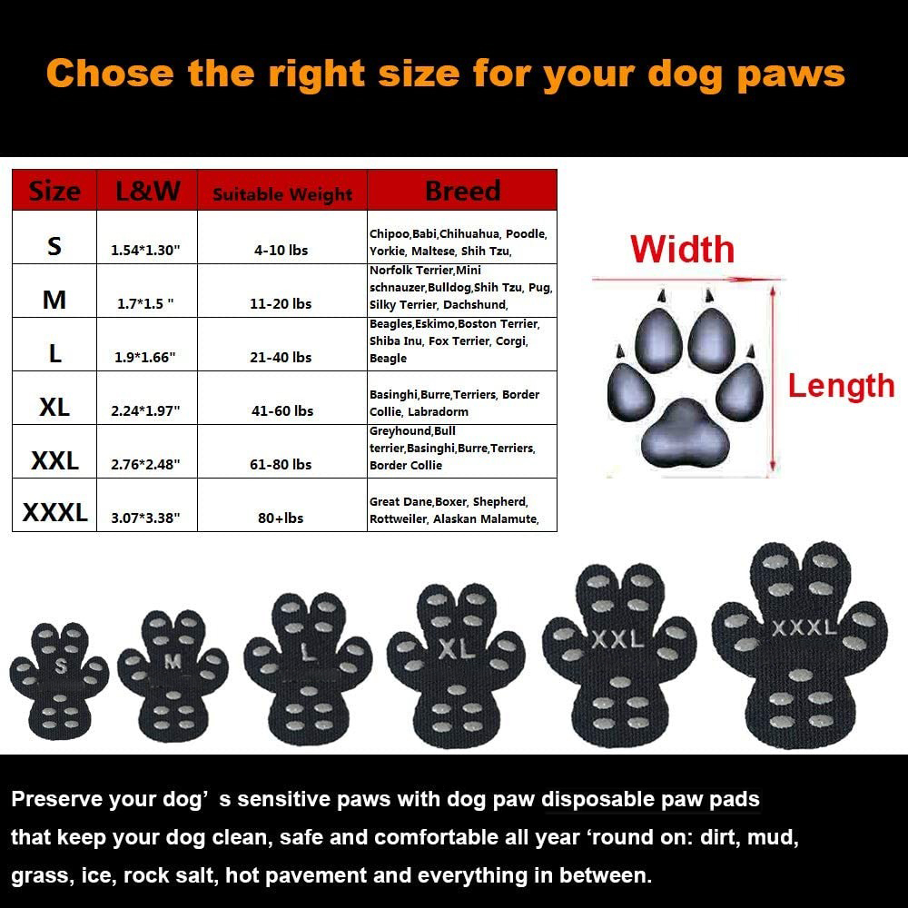 Dog Paw Protector Anti-Slip Gr - Dog Booties Paw Protector avaliação e preço