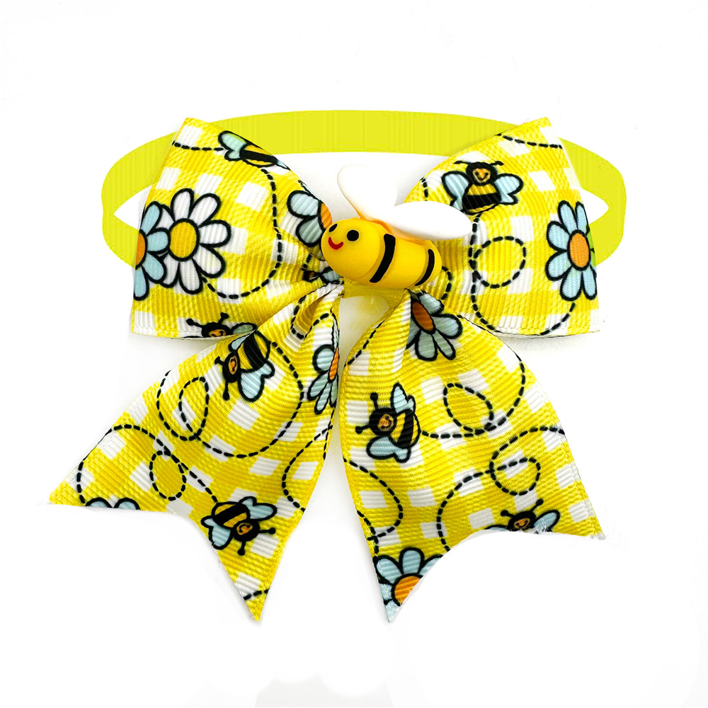 Flores estilo bowties para cão - Pet Supplies Hours avaliação e preço