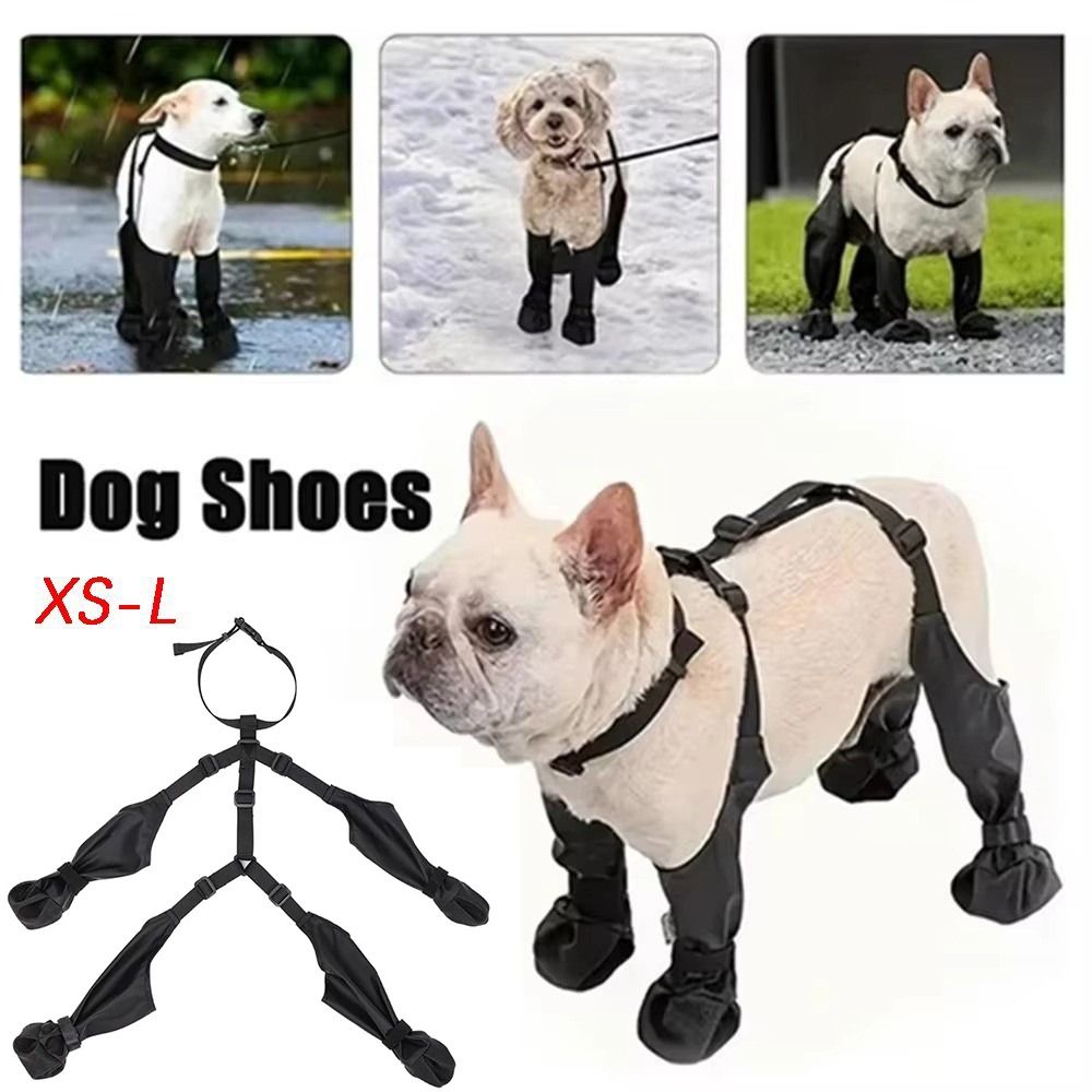 Sapatos para Cães à Prova de Q - Dog Booties Paw Protector avaliação e preço