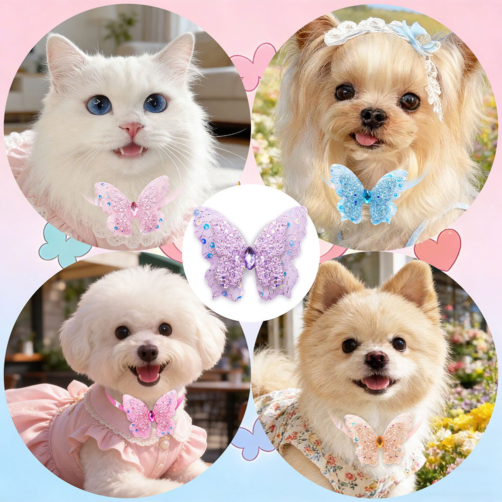 50 Laços Borboleta Ajustáveis  - Pet Supplies Hours avaliação e preço