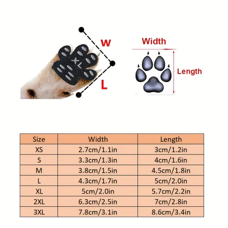 Almofadas antiderrapantes para - Dog Booties Paw Protector avaliação e preço