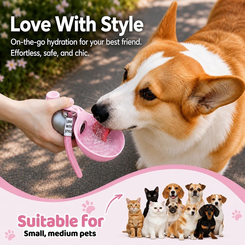 Garrafa de Água para Cães em A - Pet Supplies Hours avaliação e preço