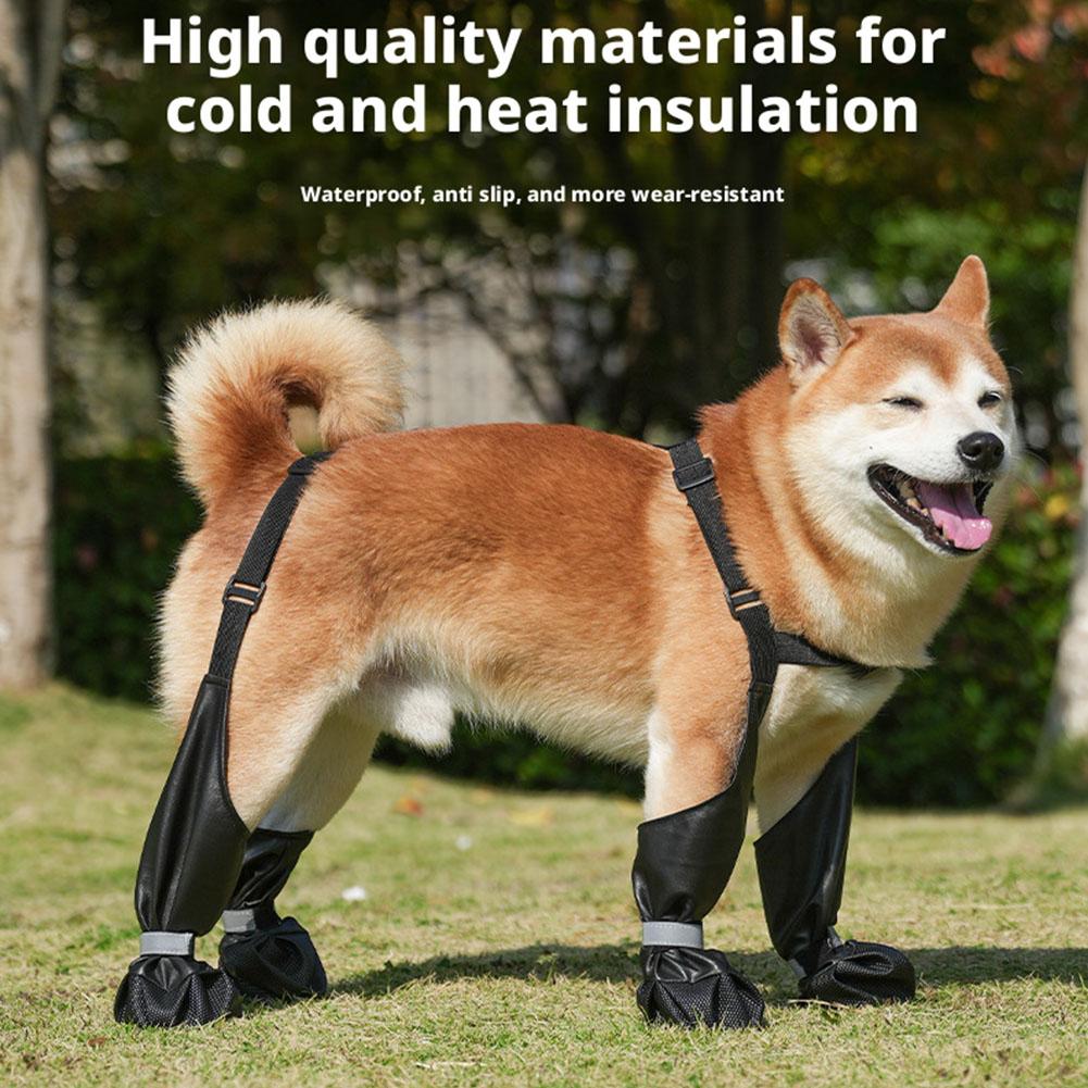 Botas Impermeáveis para Cães c - Dog Booties Paw Protector avaliação e preço