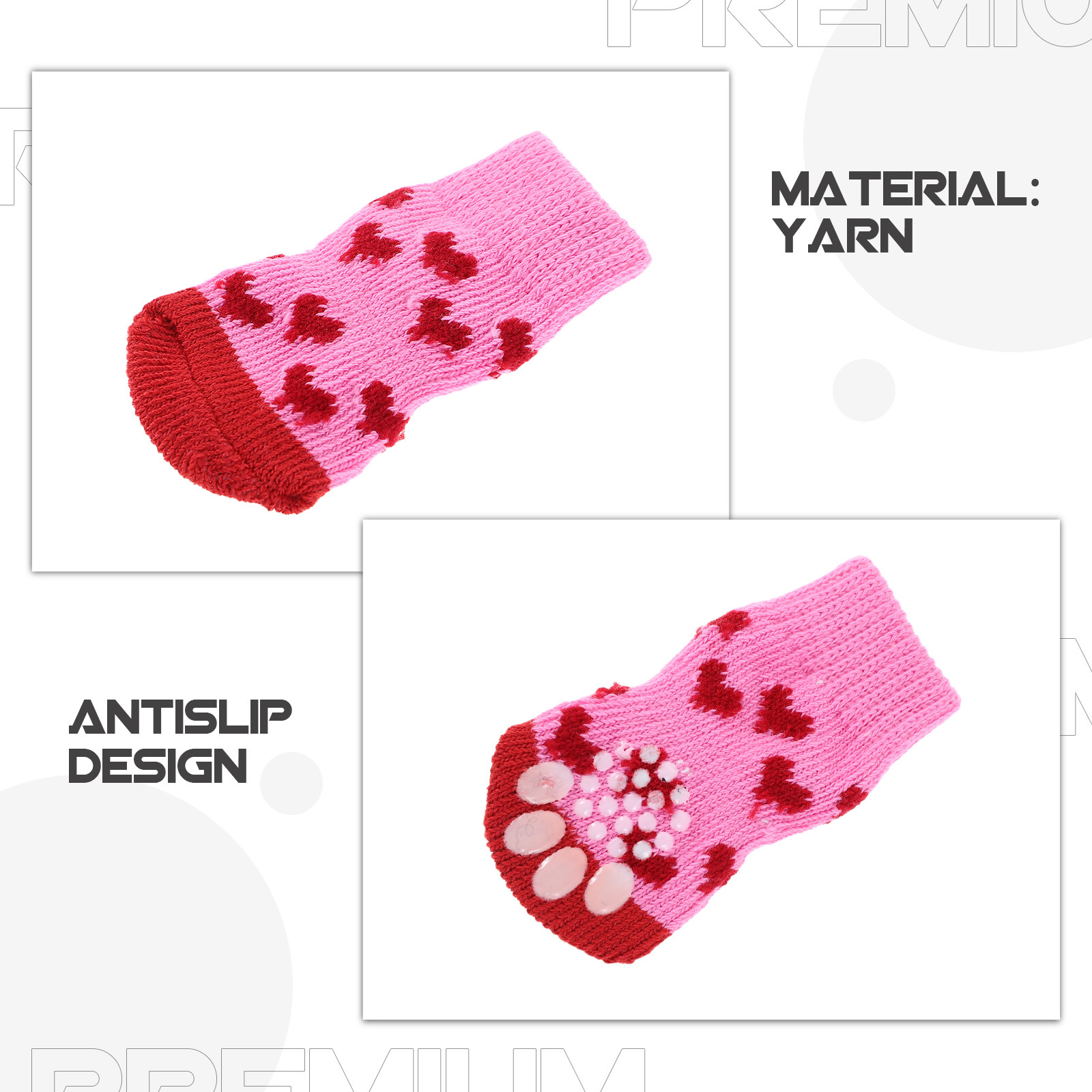 8 Peças de Botas para Cães Peq - Dog Booties Paw Protector avaliação e preço